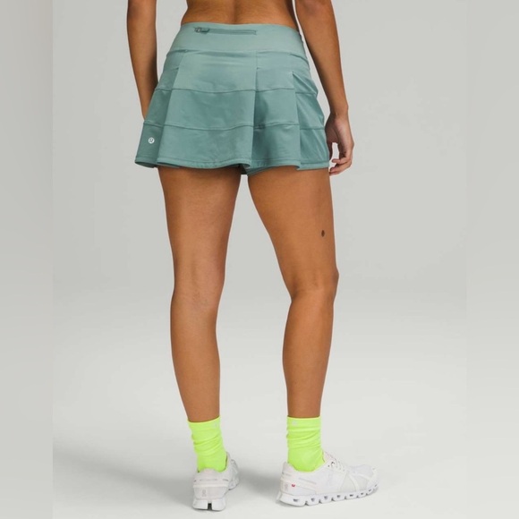 Lululemon Pace Rival Mid Rise Skirt in Tidewater Teal - Picture 3 of 9